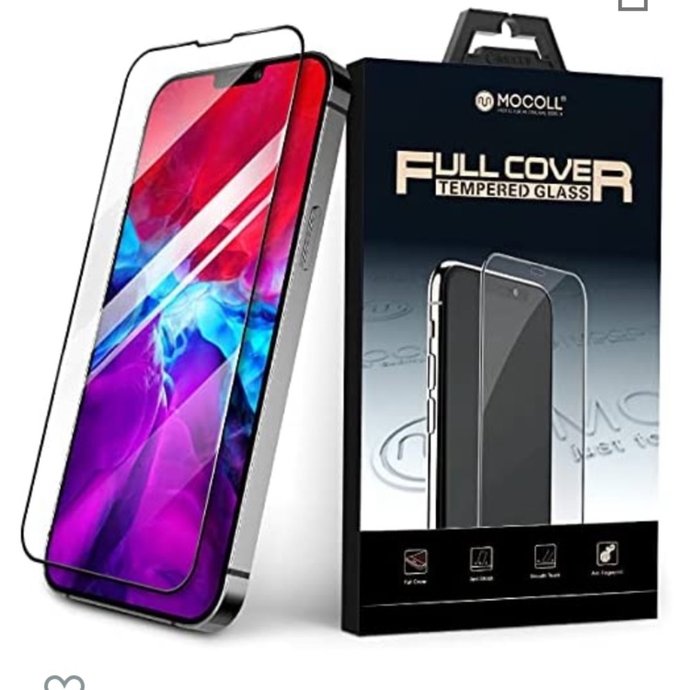 NIB Tempered glass screen protector for iPhone 13/13 Pro.